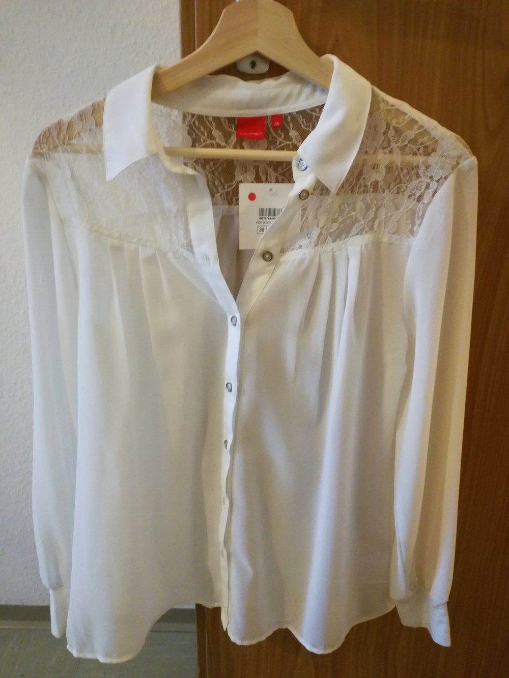 Weiße Bluse für 10€
