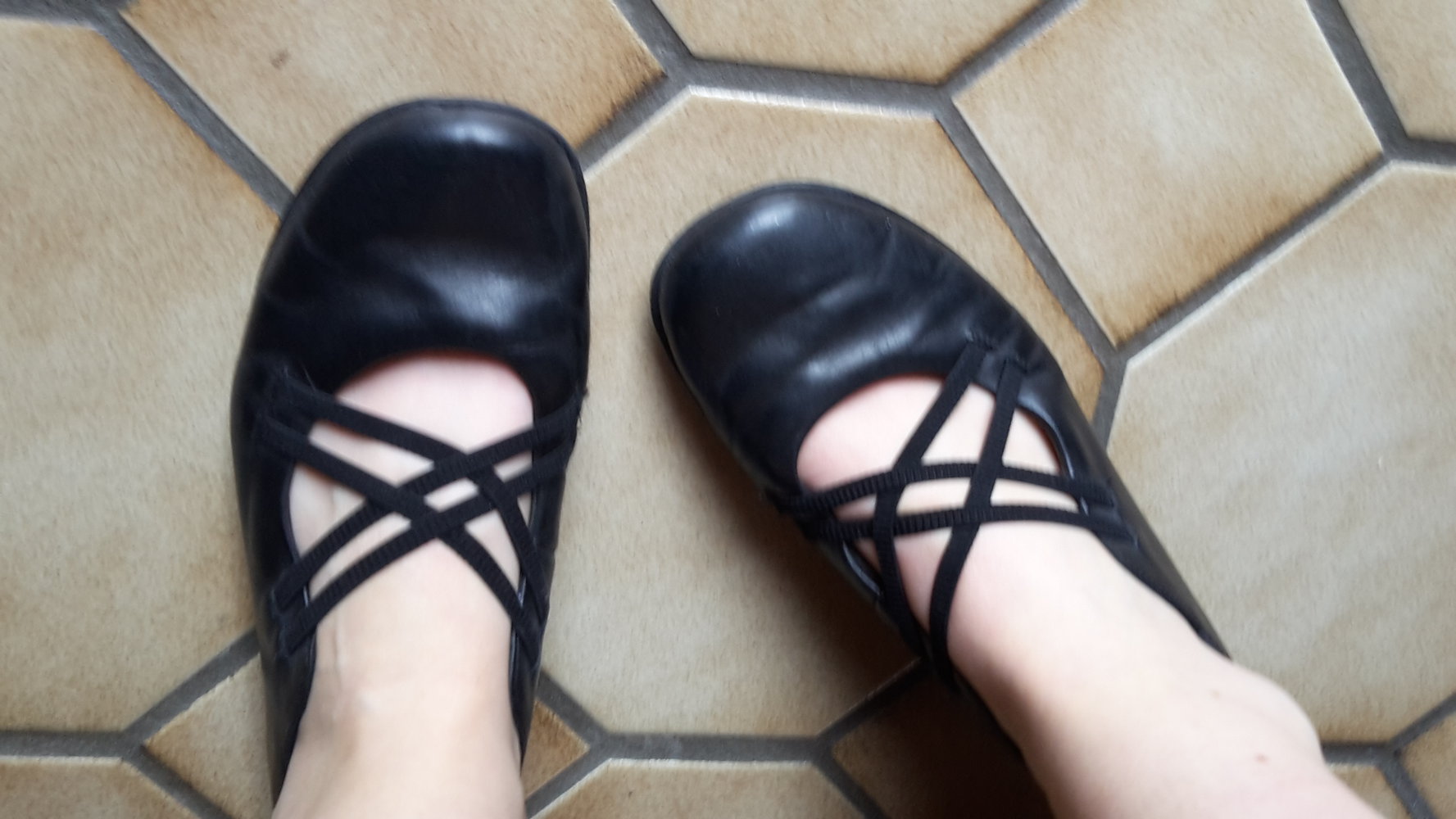 Remonte gr. 37 echt Leder schwarz chic Ballerina