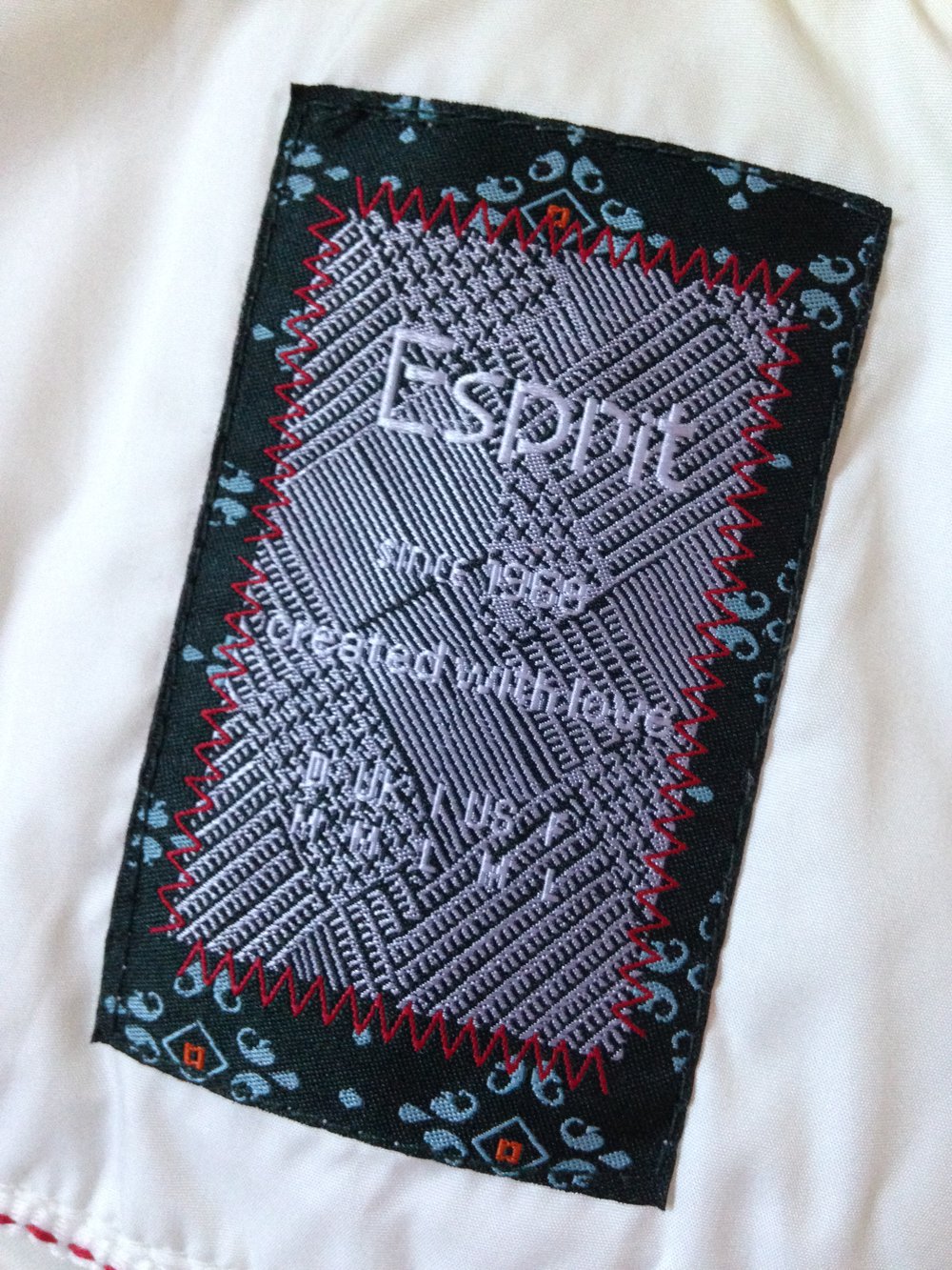 EDC Esprit Daunenweste weiß