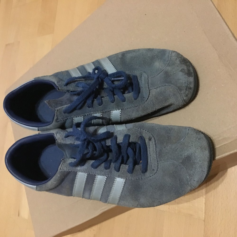 Adidas Rekord Schuhe blau Gr. 39