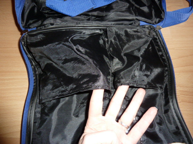 Tasche - blau - groß 