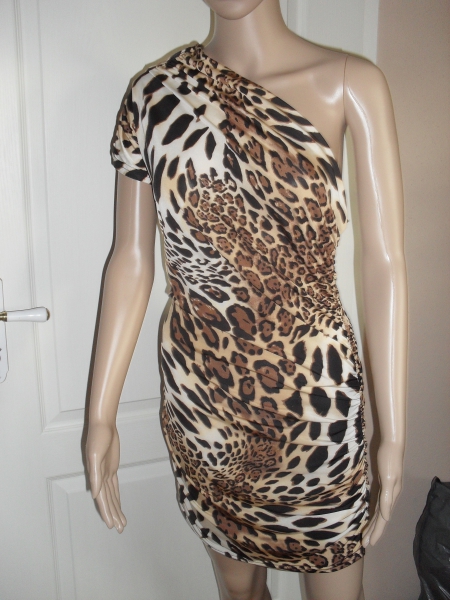 MiniKleid LEO one shoulder