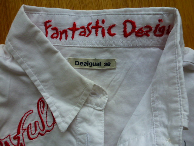 DESIGUAL Bluse, kurzer Arm *neuwertig*, Größe 36