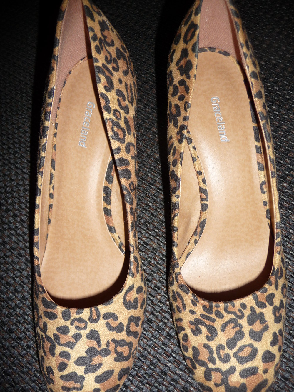 Schöne Graceland Leo Schuhe Pumps Leoprint Größe 39 