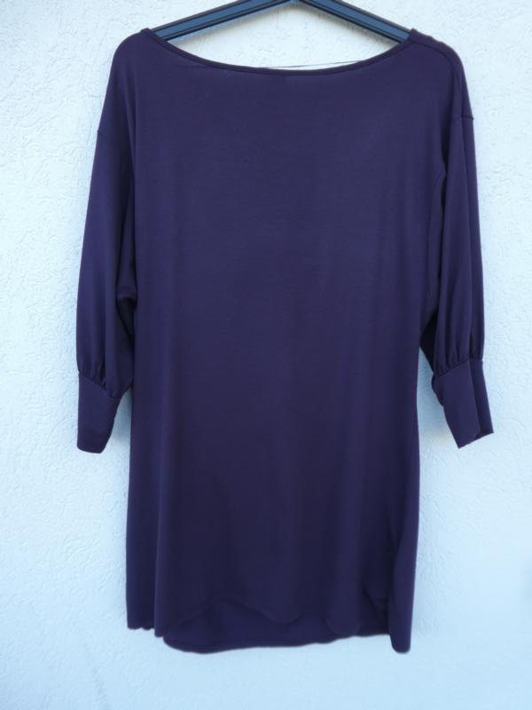 s.Oliver – Damen Oberteil, dunkles Brombeer - Gebraucht, fast wie neu