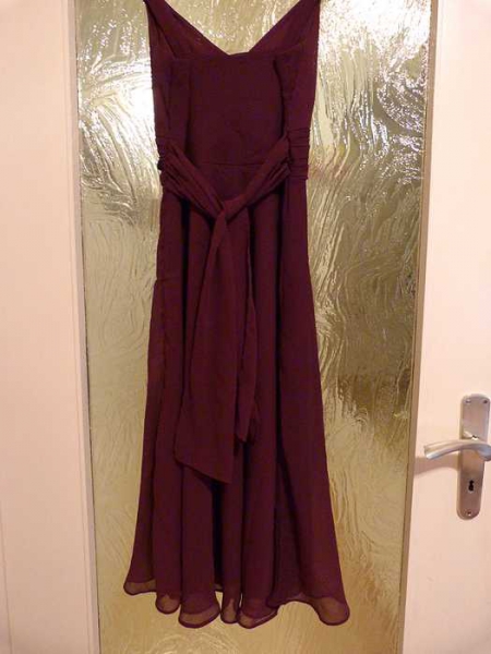 auberine Kleid Halo