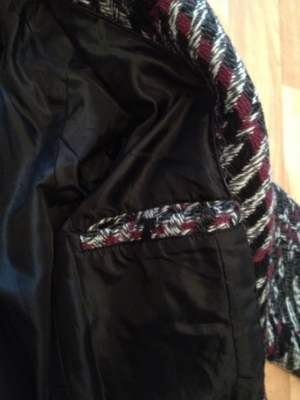 Karierte MANTEL Winter/ Herb 