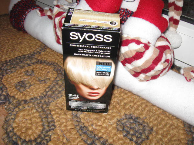 *** Dauerhafte Coloration Intensives Eisblond SYOSS ***