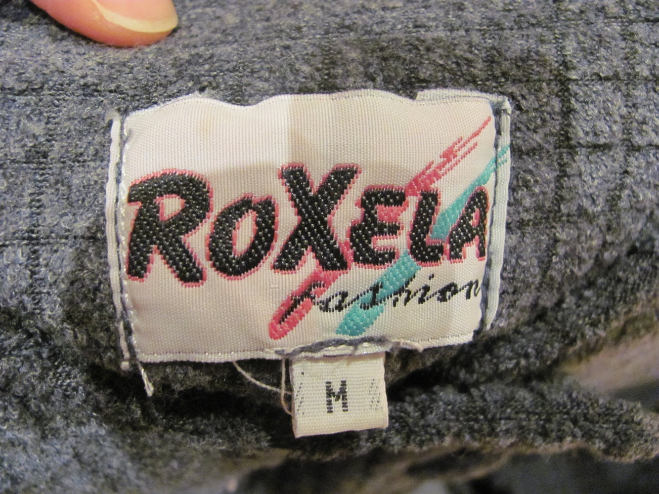 graue Jacke Roxela Fashion Größe M