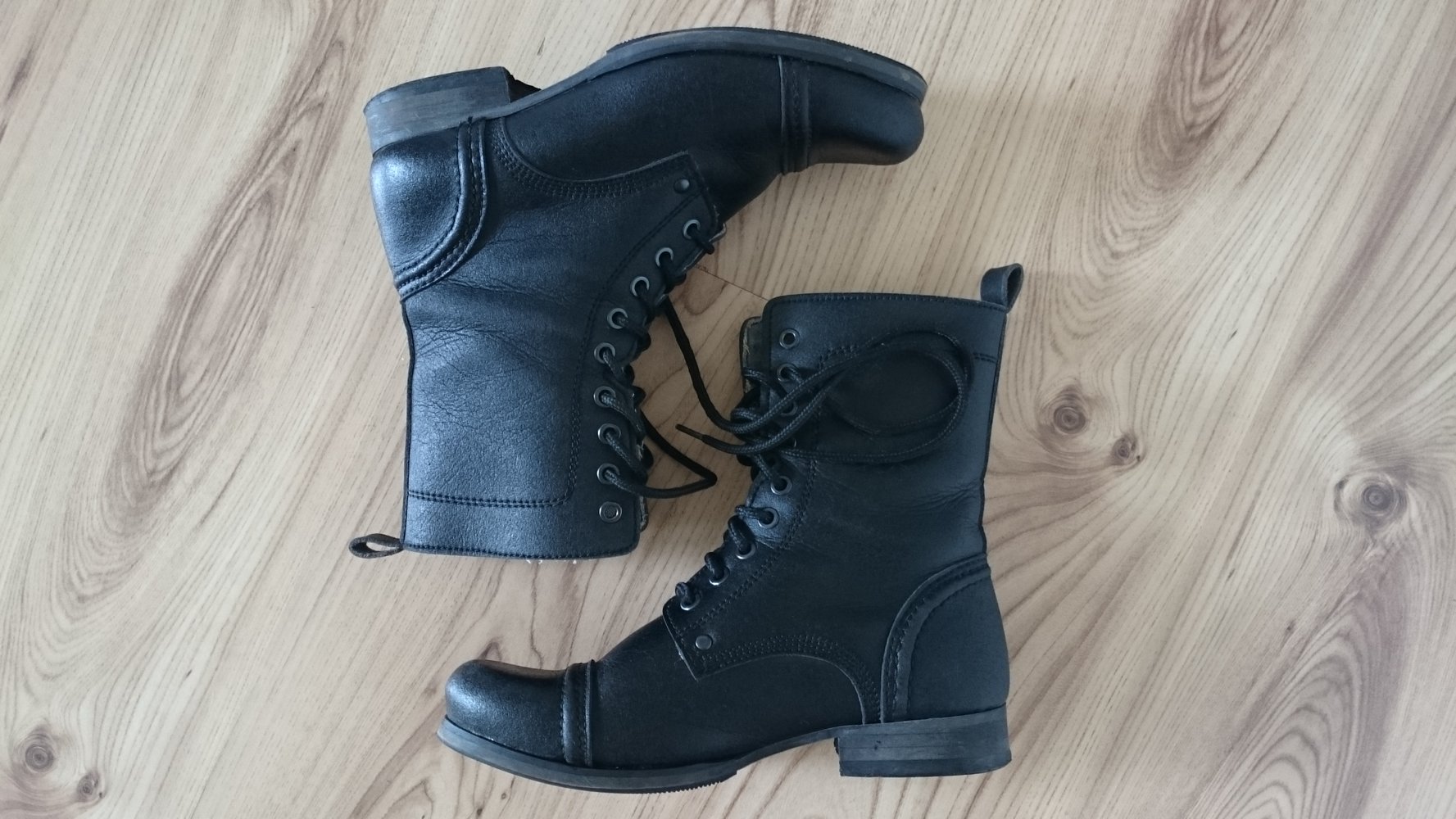 Vegetarian Shoes Boots schwarz