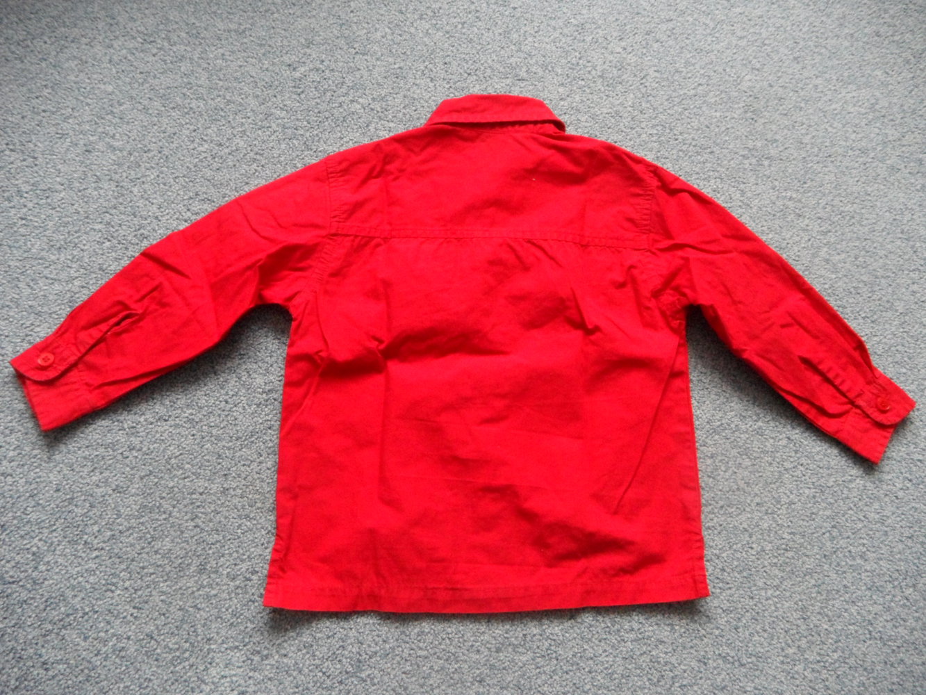 Staccato knallrotes Hemd Gr. 92