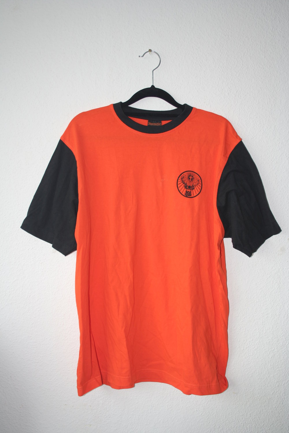 original Jägermeister Merchandise M L Orange Schwarz T-Shirt