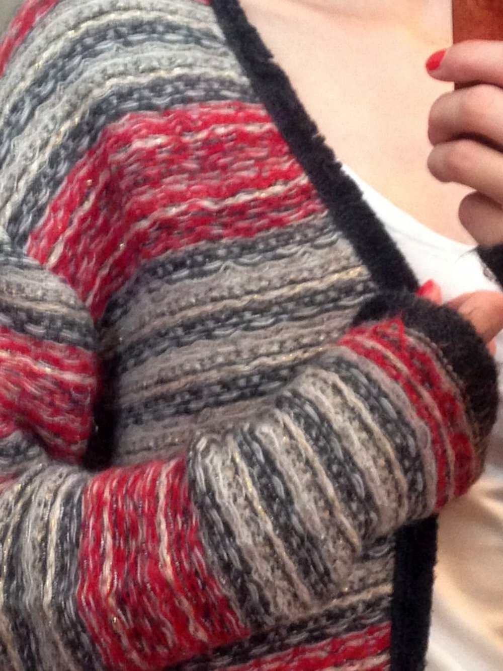 tolle trendige Grunge-Cardigan