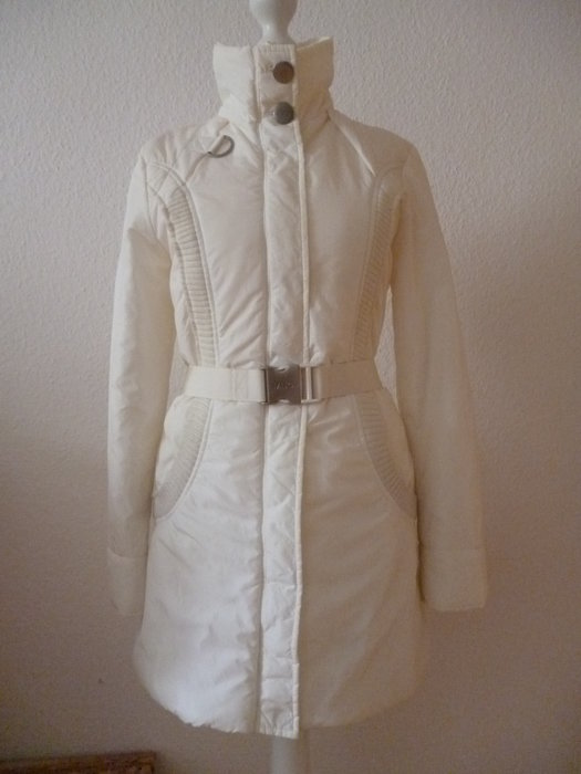 Mango Jacke Mantel weiß Übergang/ Winter