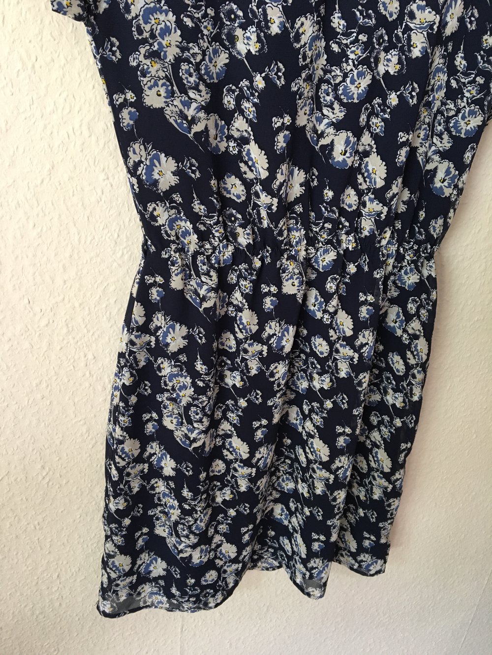 Zero Kleid Blumen blau 34