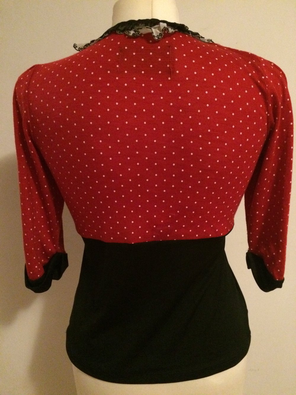 Küsten Luder Nellie Vintage Collar Polka Dots