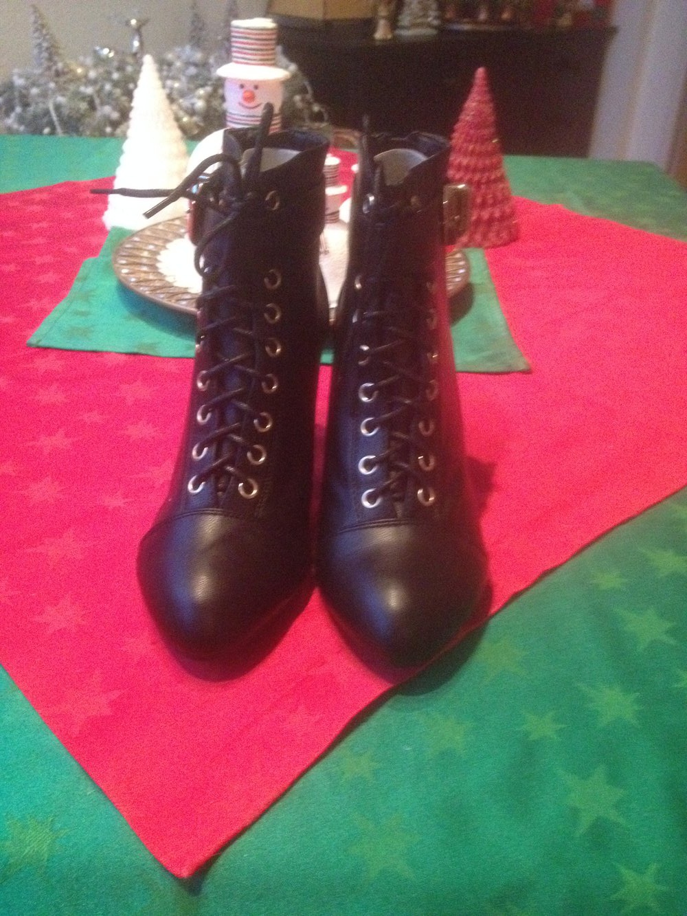 Stiefeletten schwarz, Gr. 40, NEU!