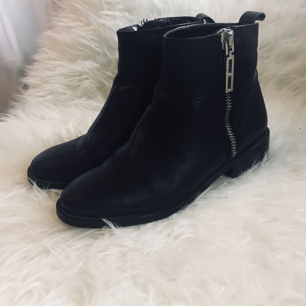 Zara Stiefeletten schwarz Gr 38