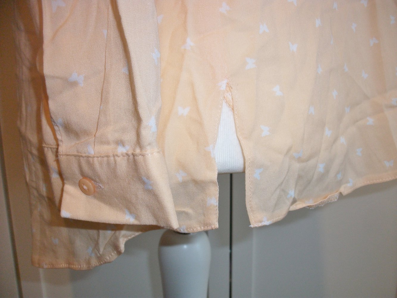 Sweete Bluse in apricot von C&A Clockhouse, Gr. 50, unbenutzt, wie neu!