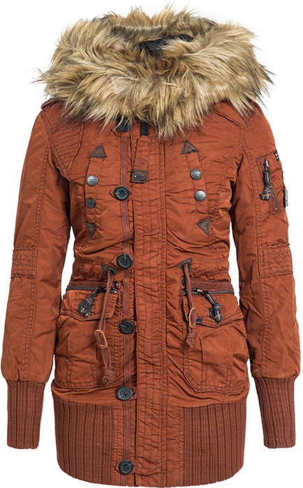 Khujo Mantel Herbst Winter Jacke Trench-Coat  M
