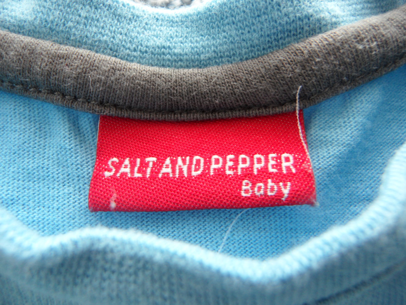 Salt and Pepper zuckersüßes T-Shirt mit Stickerei Gr. 86/92