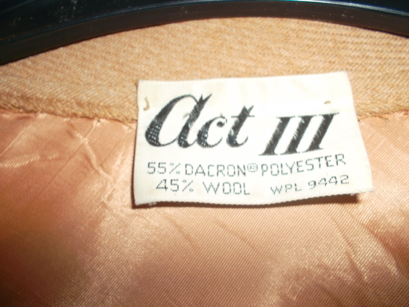 tolle jacke,braun/kamel,grösse 42/44