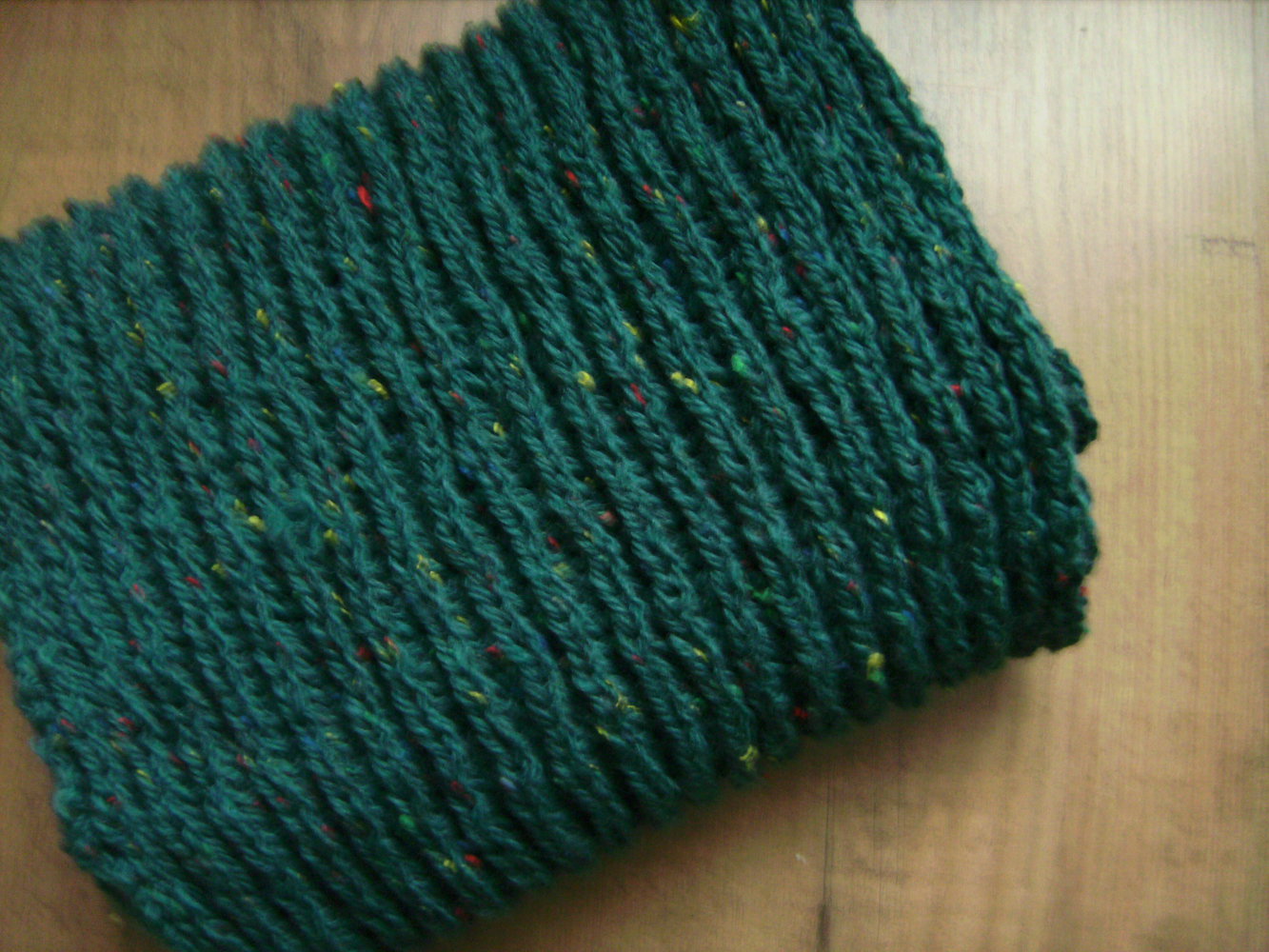 Schal grün - petrol