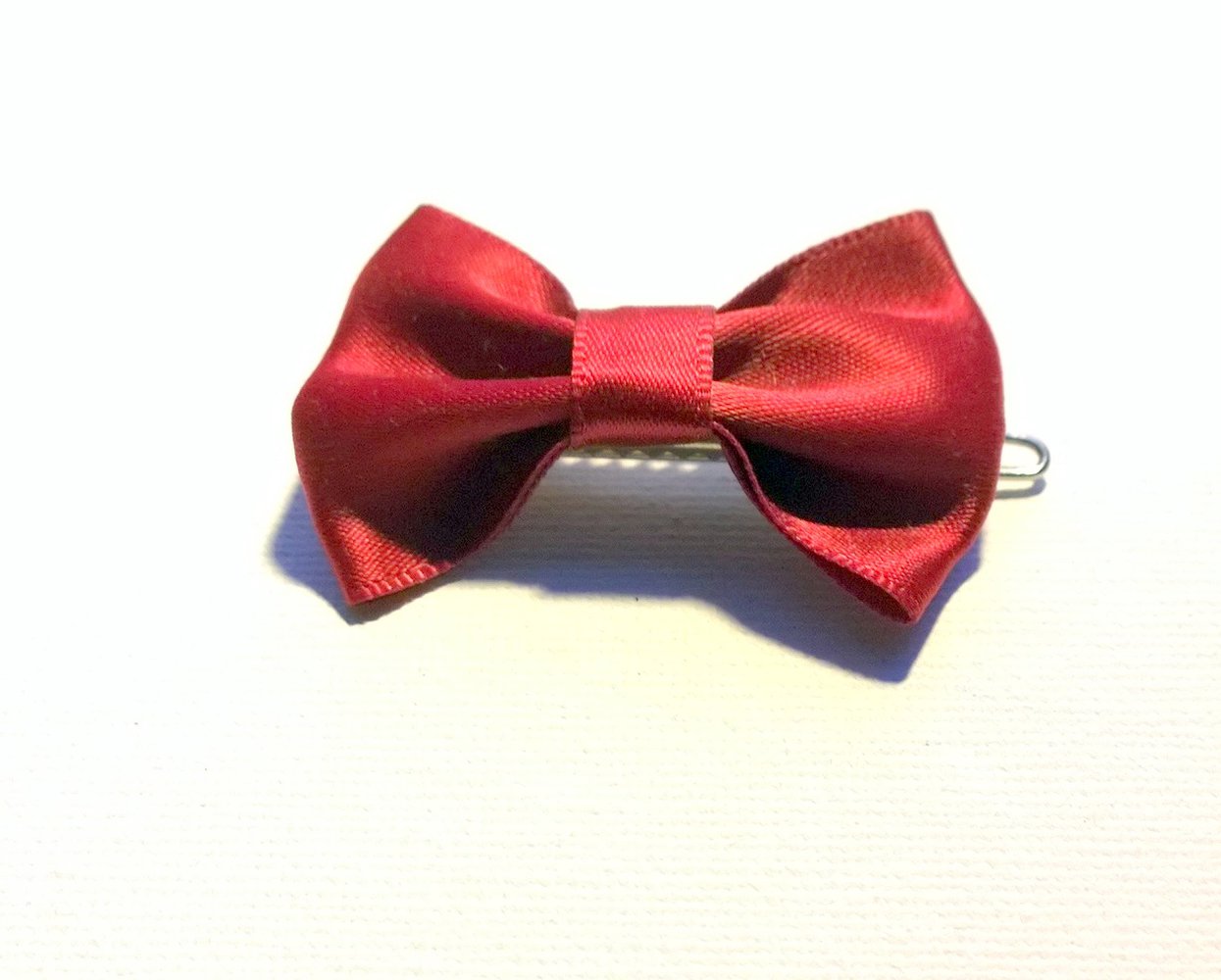 Haarspange, Schleife, rot