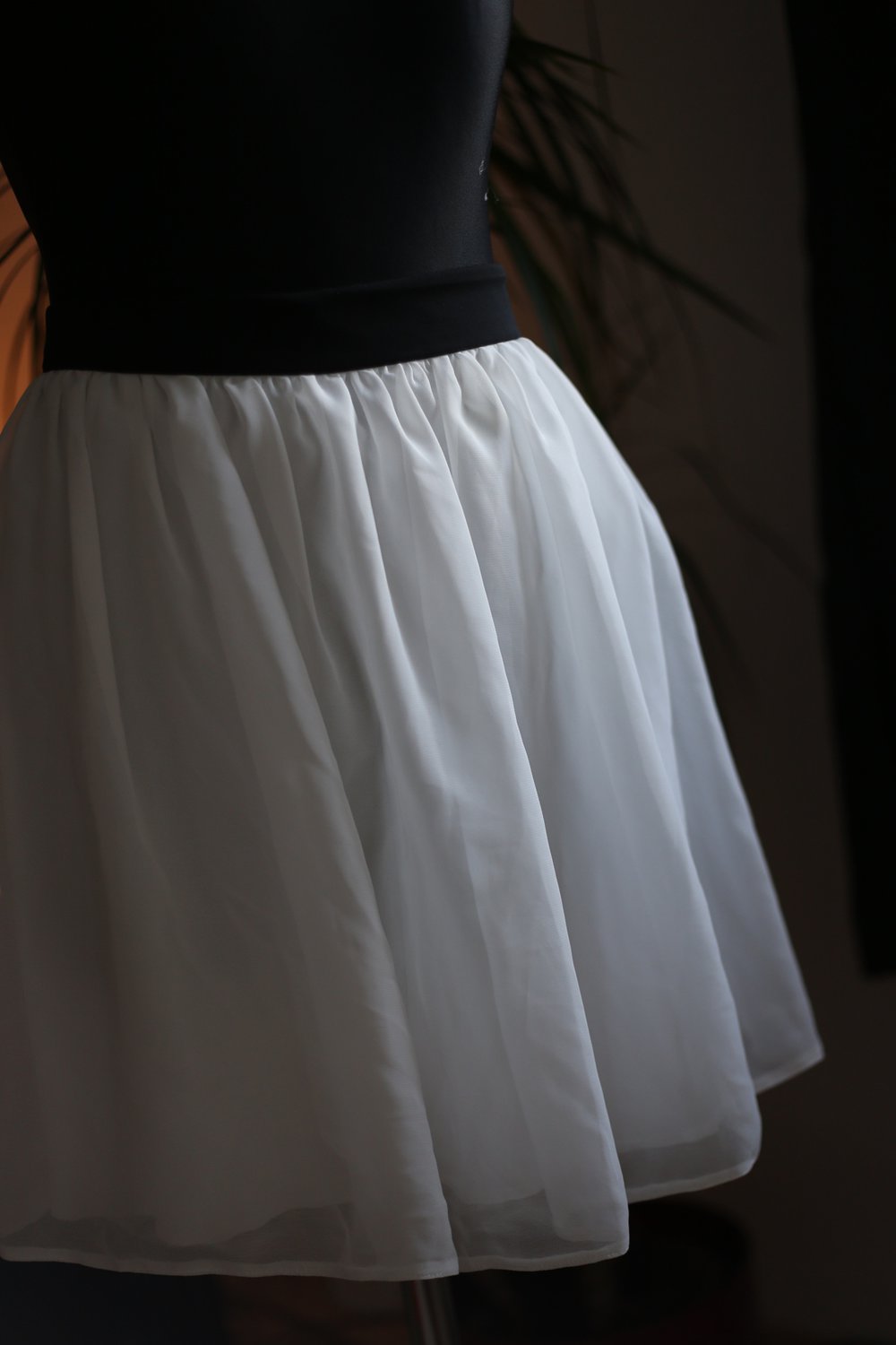 Weißer Chiffonrock Primark Atmosphere XS 34