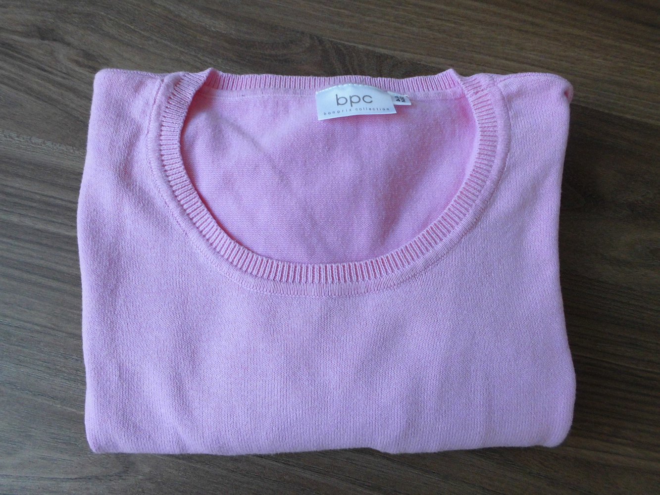 Rosa Feinstrickpullover Gr. M