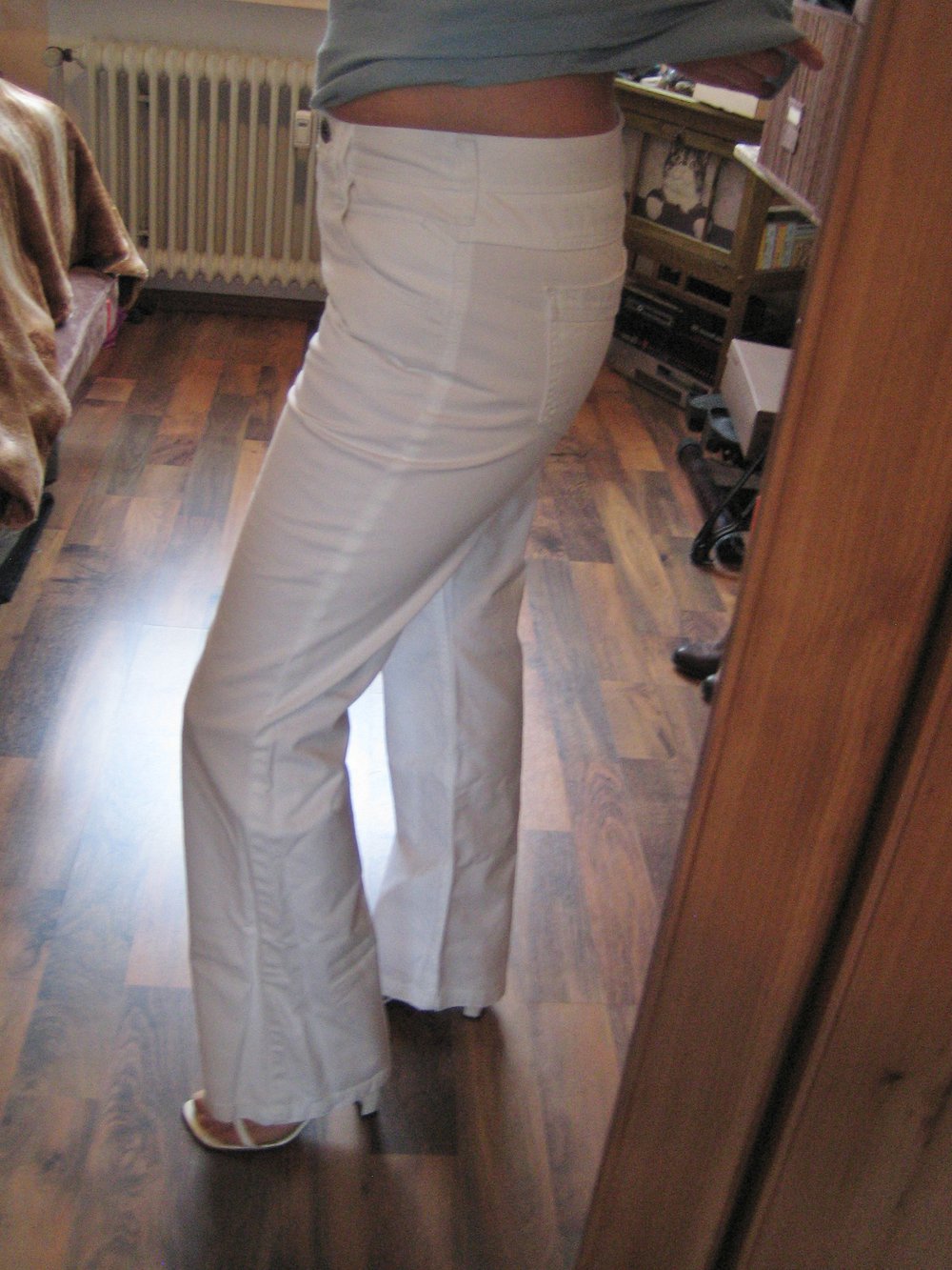 Weiße Jeans Zero Gr. 38 long wie neu