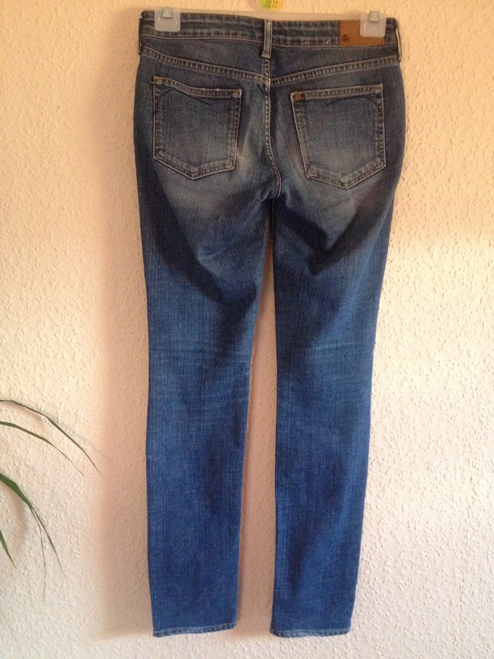 blaue Jeans (gerade geschnitten)