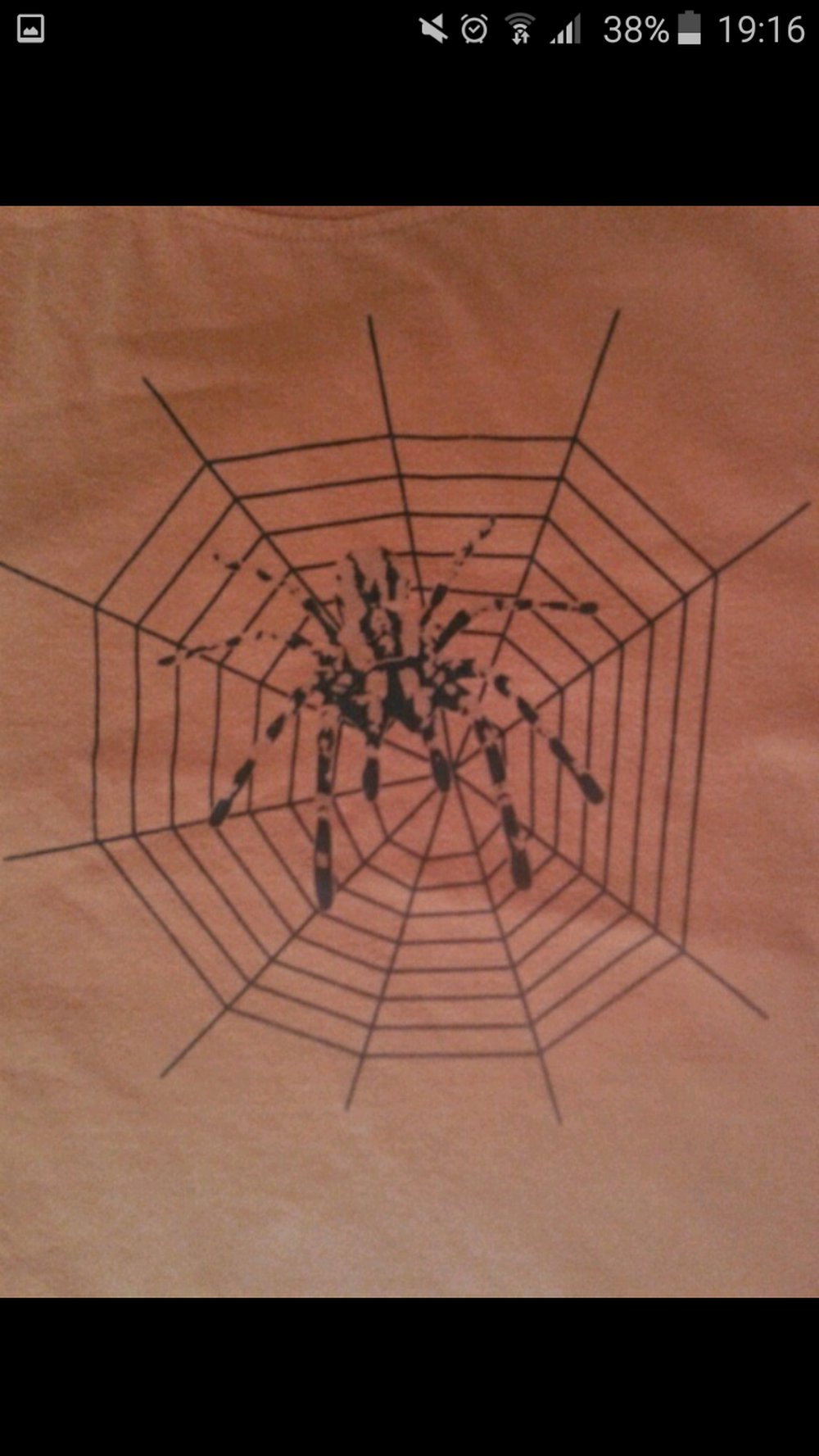 T-shirt, Gr. 152/158, orange 