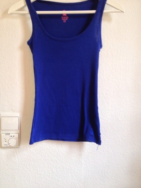 Tanktop in blau 