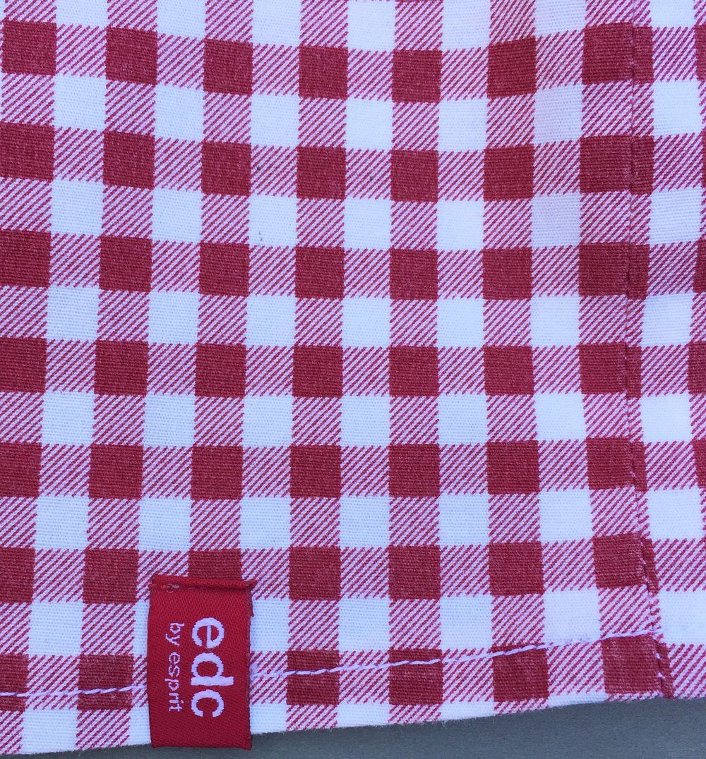 ESPRIT Minirock VICHY KARO Rock Gr. 38