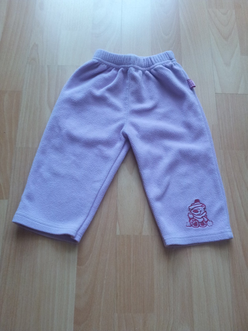 Jogginghose Haushose lila Teddy Fleece