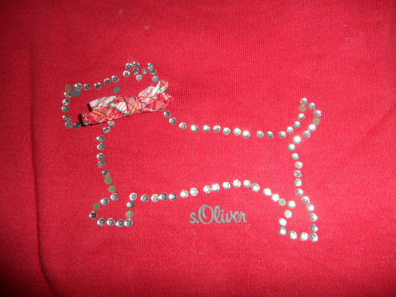 s.Oliver Langarmshirt Hund 104/110