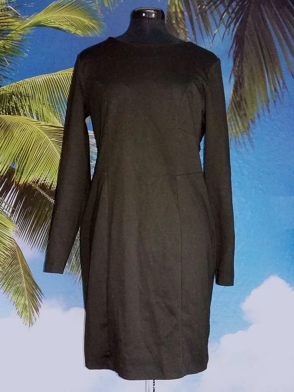 H&M kurzes Kleid mit langen Ärmeln * Gr. M * schwarz