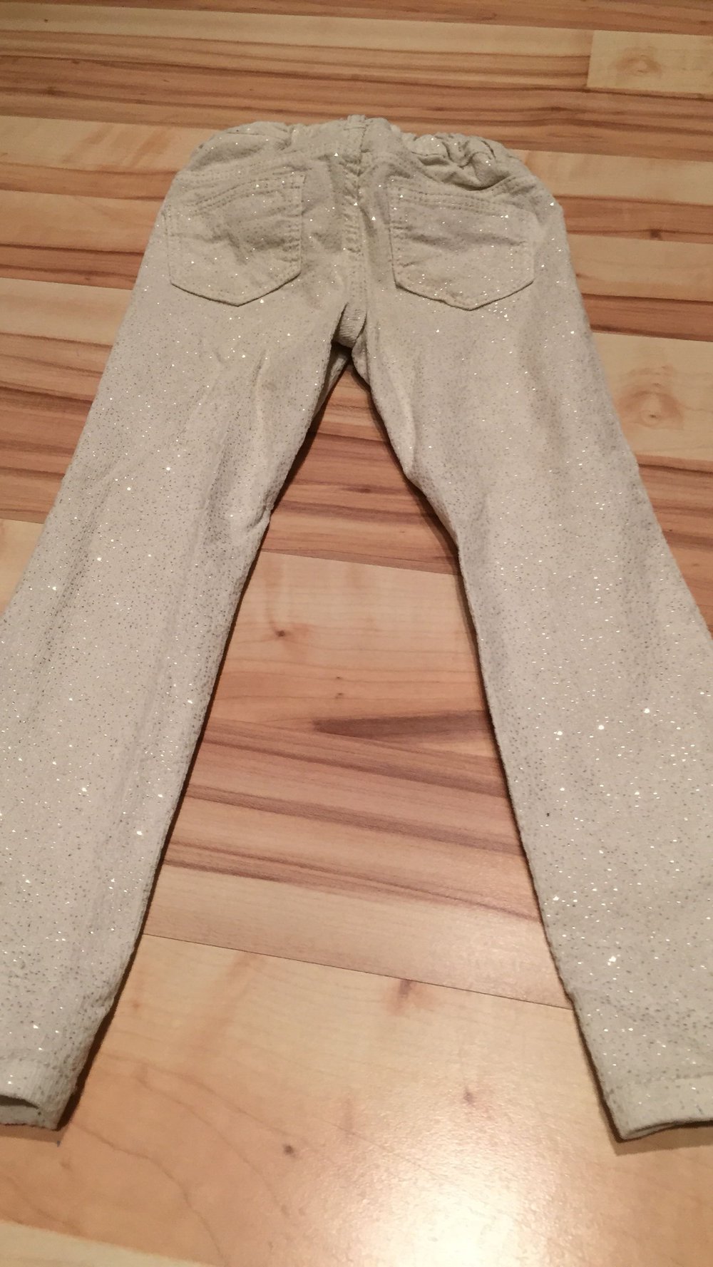 Mädchenhose mit Glitzer