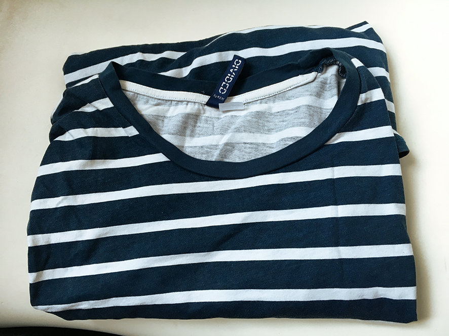 Langarm Streifenshirt