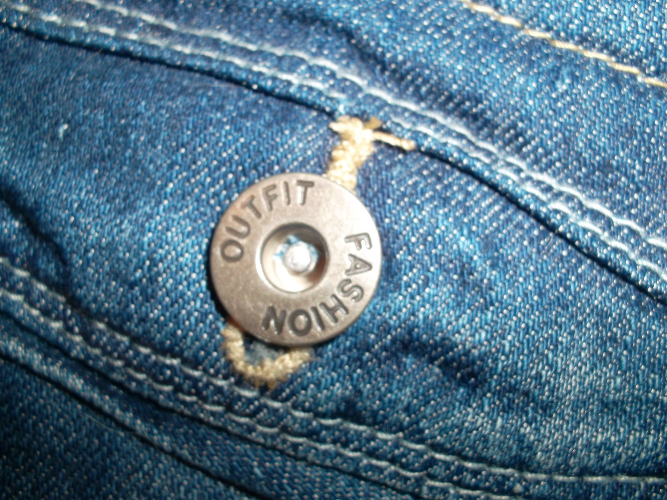 blaue jeanshose,gr. 38