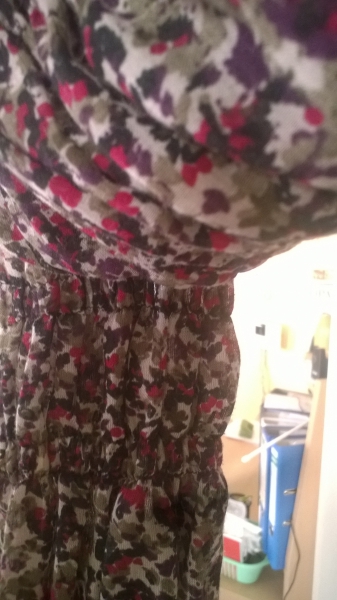 bunt gemusterter schal