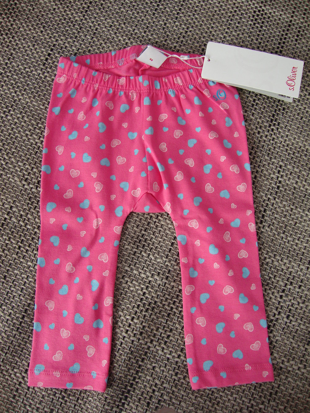 S.Oliver Set T-Shirt + Leggings für Mädchen Größe 68