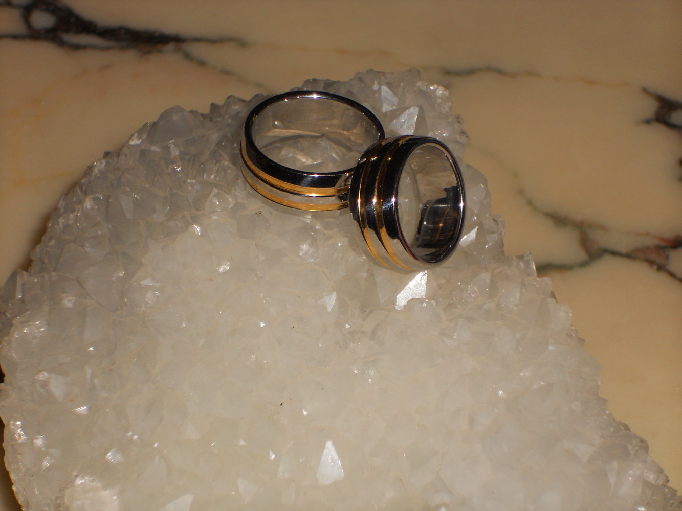 Wunderschönes Paar Ringe ( Titan )