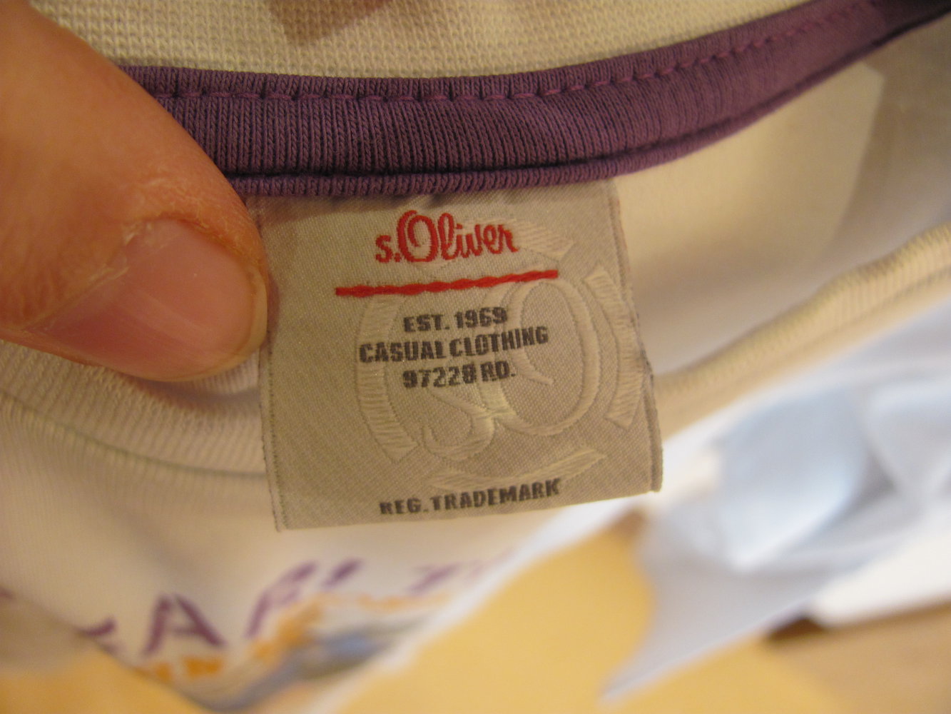 Langarmshirt Longsleeve s'Oliver Größe 92