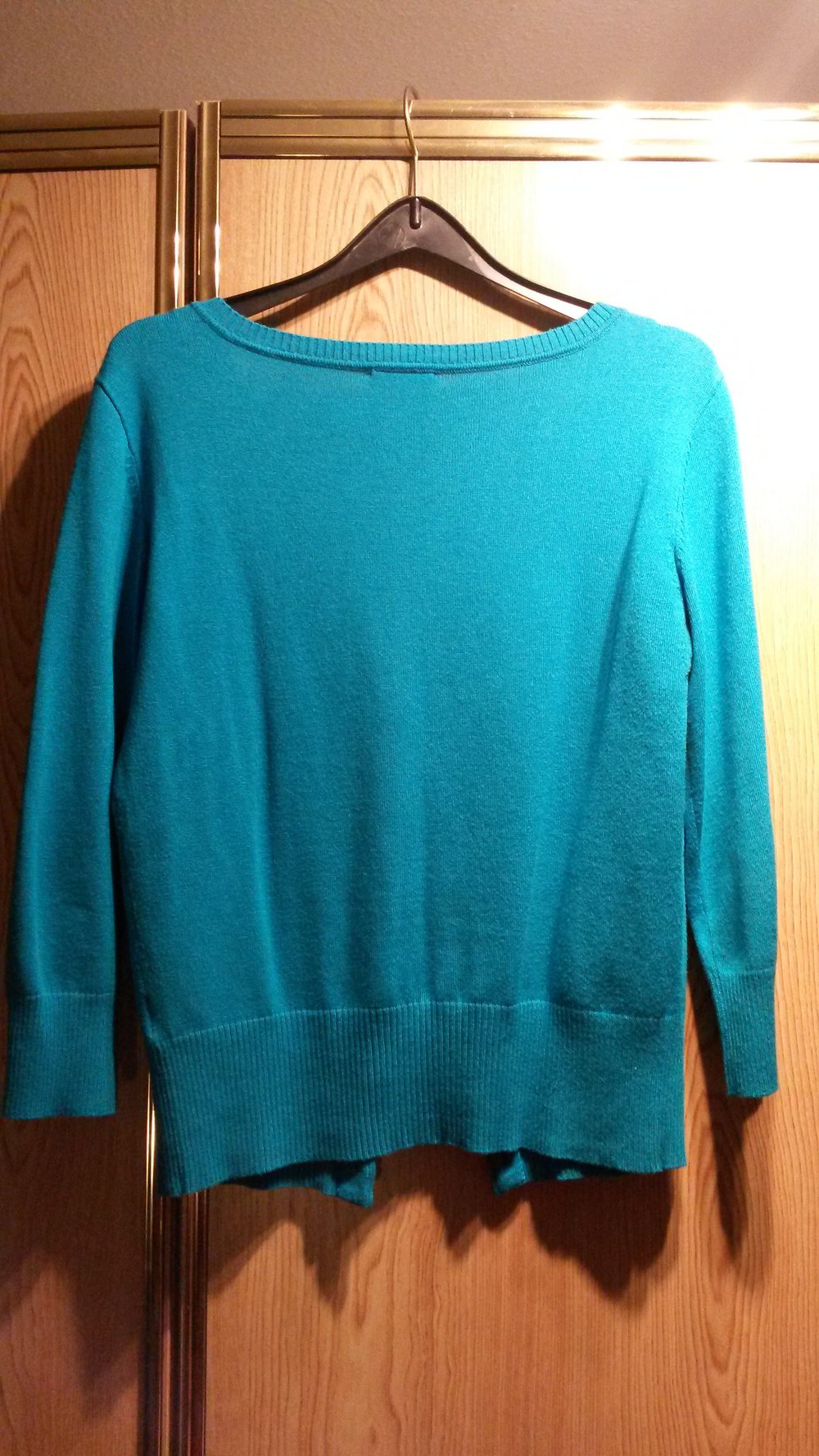 40. Cardigan von Laura Scott, Gr. 38, türkis