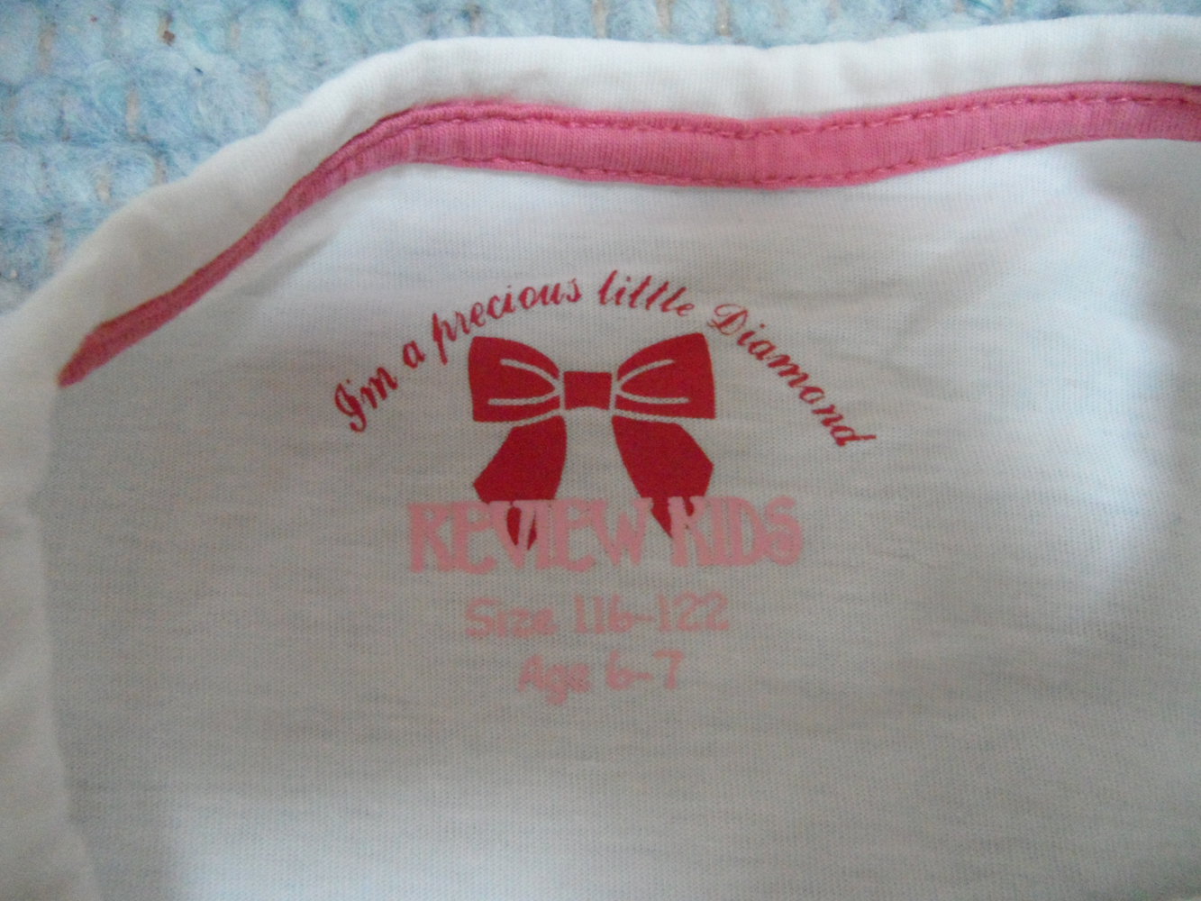 Review kids 116/122 Elfe Fee Schloss Langarmshirt