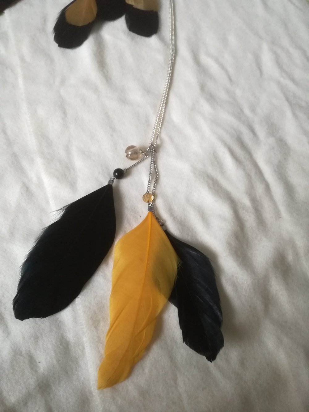 Ohrringe + Kette (Federset)