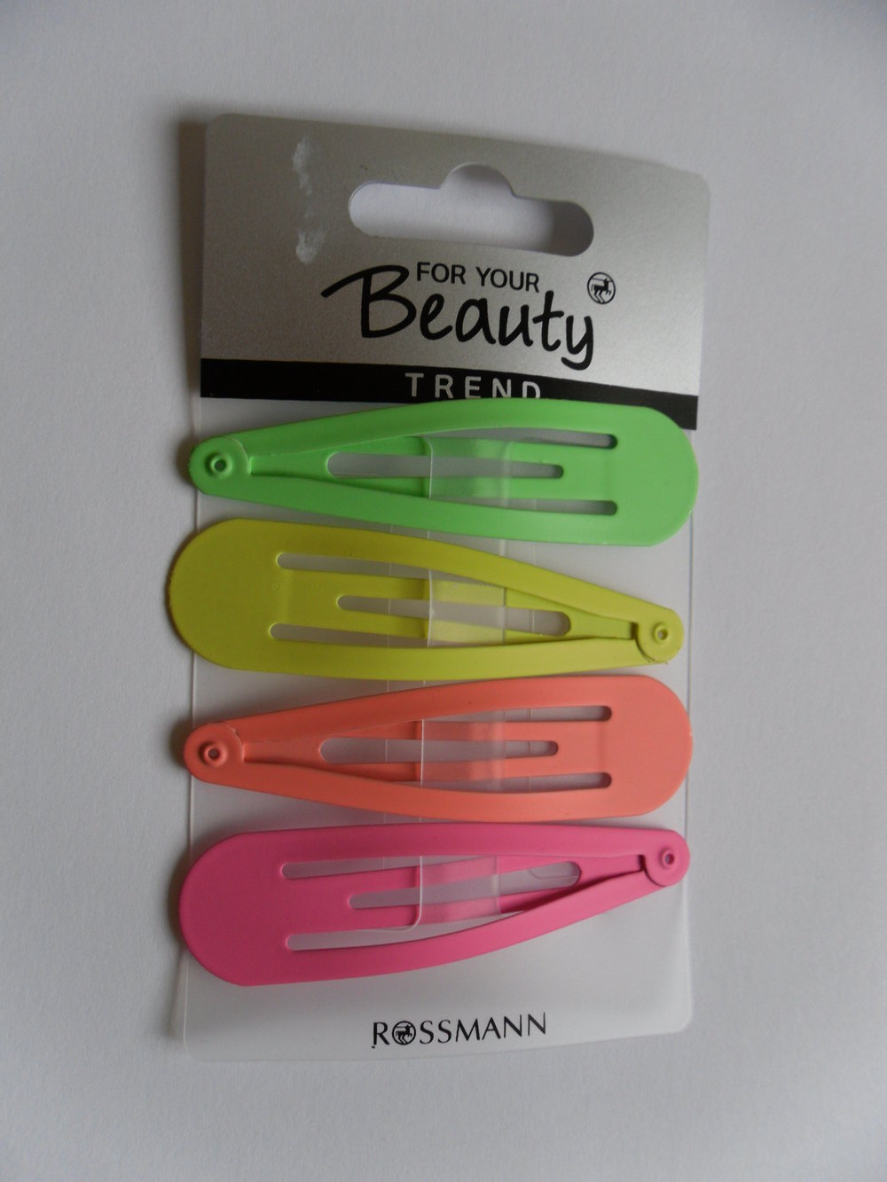 Haarspangen in Neonfarben