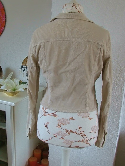 Feincord Jacke von Benneton nude 38/40